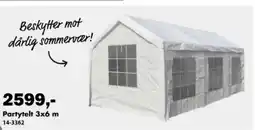 Biltema Partytelt tilbud
