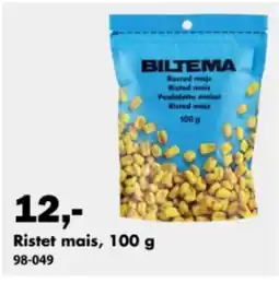 Biltema Ristet mais tilbud