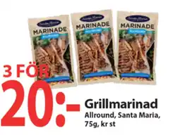 MaxiMat Svinesund Santa Maria Grillmarinad tilbud