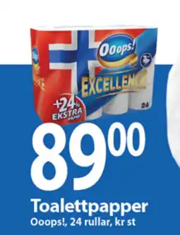 MaxiMat Svinesund Ooops! Toalettpapper tilbud