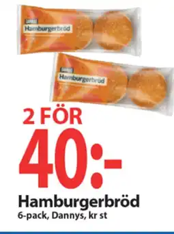 MaxiMat Svinesund Hamburgerbröd tilbud
