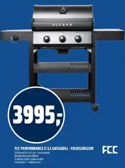 Coop Obs FCC Performance II 3,1 gassgrill - folkegrillen! tilbud