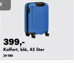 Biltema Koffert, blå tilbud