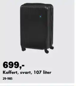 Biltema Koffert, svart tilbud
