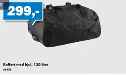 Biltema Koffert med hjul tilbud
