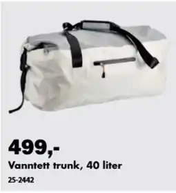 Biltema Vanntett trunk tilbud