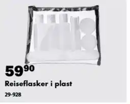 Biltema Reiseflasker i plast tilbud