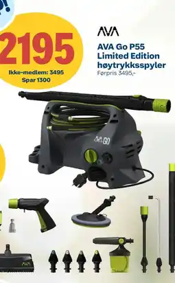 Coop Byggmix AVA Go P55 Limited Edition høytrykksspyler tilbud