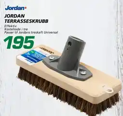 Coop Byggmix Jordan terrasseskrubb tilbud