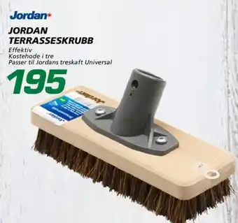 Jordan terrasseskrubb