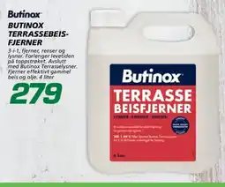 Coop Byggmix Butinox terrassebeis- fjerner tilbud