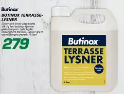 Coop Byggmix Butinox terrasse- lysner tilbud