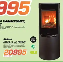 Coop Byggmix Aduro 9.5 lux peisovn tilbud