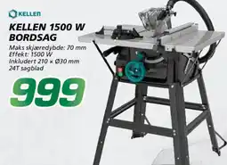 Coop Byggmix Kellen 1500 w bordsag tilbud