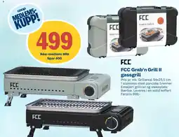 Coop Byggmix FCC Grab'n Grill II gassgrill tilbud