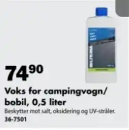 Biltema Voks for campingvogn/ bobil tilbud