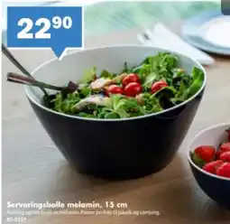 Biltema Serveringsbolle melamin tilbud