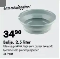 Biltema Balje tilbud