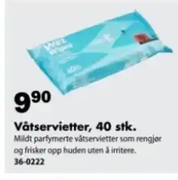 Biltema Våtservietter tilbud