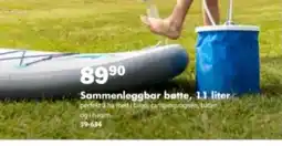 Biltema Sammenleggbar bøtte tilbud
