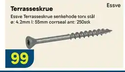 Maxbo Terrasseskrue tilbud