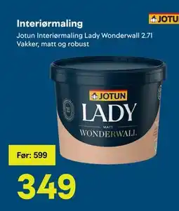 Maxbo Interiørmaling tilbud