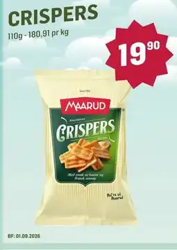 Holdbart CRISPERS tilbud