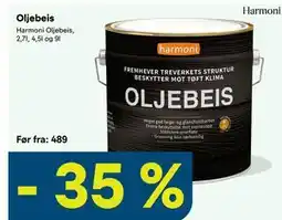 Maxbo Oljebeis tilbud