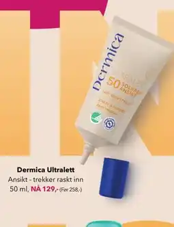 Apotek 1 Dermica Ultralett tilbud