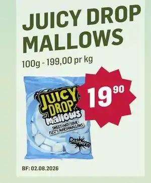 Holdbart JUICY DROP MALLOWS tilbud