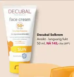 Apotek 1 Decubal Solkrem tilbud
