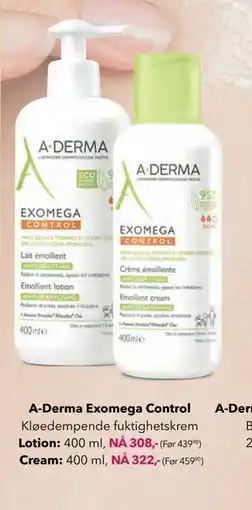 Apotek 1 A-Derma Exomega Control tilbud