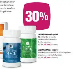 Apotek 1 LactiPlus Mage kapsler tilbud