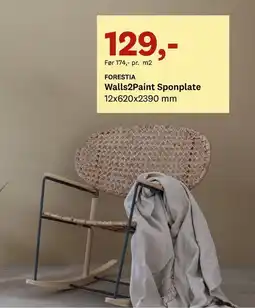 Bygger'n FORESTIA Walls2Paint Sponplate tilbud