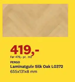 Bygger'n PERGO Laminatgulv Silk Oak L0372 tilbud