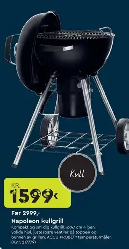 Mekk Napoleon kullgrill tilbud