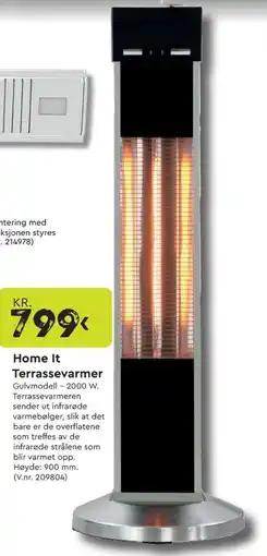Mekk Home It Terrassevarmer tilbud