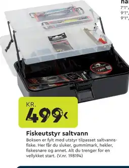 Mekk Fiskeutstyr saltvann tilbud