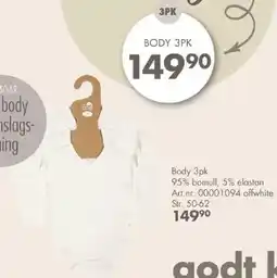 Sparkjøp Body 3pk tilbud