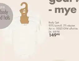 Sparkjøp Body 3pk tilbud