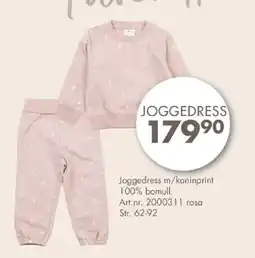 Sparkjøp Joggedress m/kaninprint tilbud