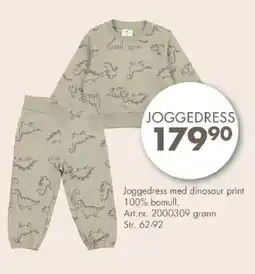 Sparkjøp Joggedress med dinosaur print tilbud