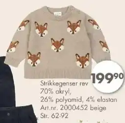 Sparkjøp Strikkegenser rev tilbud