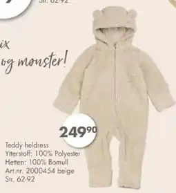 Sparkjøp Teddy heldress tilbud