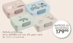 Sparkjøp Matboks m/skillevegg tilbud