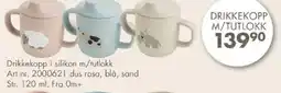 Sparkjøp Drikkekopp i silikon m/tutlokk tilbud
