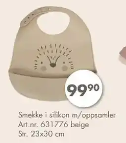 Sparkjøp Smekke i silikon m/oppsamler tilbud