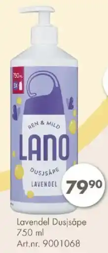 Sparkjøp Lavendel Dusjsåpe tilbud