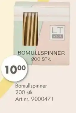 Sparkjøp Bomullspinner tilbud