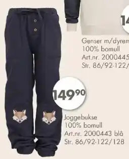 Sparkjøp Joggebukse tilbud